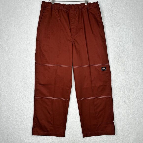Dickies Skateboarding Summit Pants Men’s XL Fired Brick Relaxed Fit NWT - Picture 14 of 14